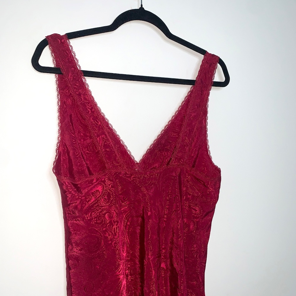 Deep Red Lingerie Top - Picture 7 of 9